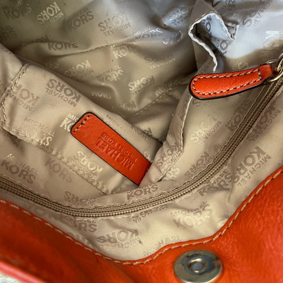 Orange Michael Kors bag - Picture 3 of 4